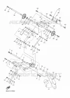 SUSPENSION DE CHENILLE 2 pour Yamaha SRVIPER M-TX LE 153 de 2016
