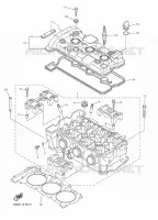 CULASSE pour Yamaha SRVIPER R-TX SE de 2017