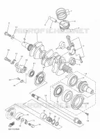 VILEBREQUIN / PISTON pour Yamaha SRVIPER R-TX SE de 2017