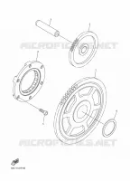 DEMARREUR KICK pour Yamaha SRVIPER S-TX DX 146 de 2017