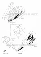 EMBLEME pour Yamaha SRVIPER S-TX DX 146 de 2017