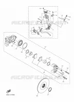 FREIN pour Yamaha SRVIPER S-TX DX 146 de 2017