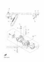 POMPE A HUILE pour Yamaha SRVIPER S-TX DX 146 de 2017