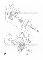 POULIE PRIMAIRE pour Yamaha SRVIPER S-TX DX 146 de 2017