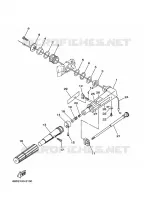 DIRECTION pour Yamaha F4A 4 Stroke, Manual Starter, Tiller Handle, Manual Tilt de 2002