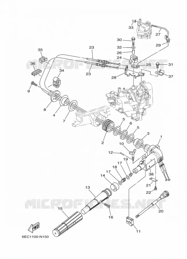 DIRECTION Yamaha OUTBOARD ENGINES 5hp (3.7kW) 2015 F5  F5AMHS