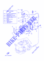 CYLINDRE / CARTER MOTEUR 1 pour Yamaha F5A Manual Starter, Tiller Handle, Manual Tilt, Shaft 20