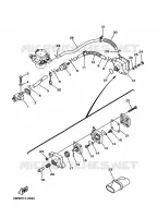 CARBURATEUR pour Yamaha F6A 4 Stroke, Manual Starter, Tiller Handle, Manual Tilt de 2001