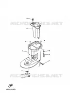 FOURREAU   FUT pour Yamaha F6B FOR SAV, Manual Starter, Tiller Handle, Manual Tilt, Shaft 20