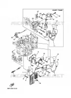 PARTIE ELECTRIQUE 1 pour Yamaha F6B FOR SAV, Manual Starter, Tiller Handle, Manual Tilt, Shaft 20