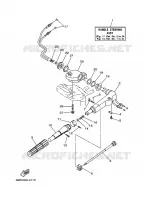 DIRECTION pour Yamaha F6B 4 Stroke, Manual Starter, Tiller Handle, Manual Tilt de 2001