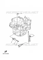 PIÈCES OPTIONNELLES 2 pour Yamaha F8C Manual Starter, Tiller Handle, Manual Tilt, Shaft 15