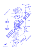 KIT DE REPARATION 3 pour Yamaha F8M Manual Start, Manual Tilt, Tiller Control, Shaft 15