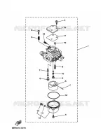 CARBURATEUR pour Yamaha F8C 4 Stroke de 2001