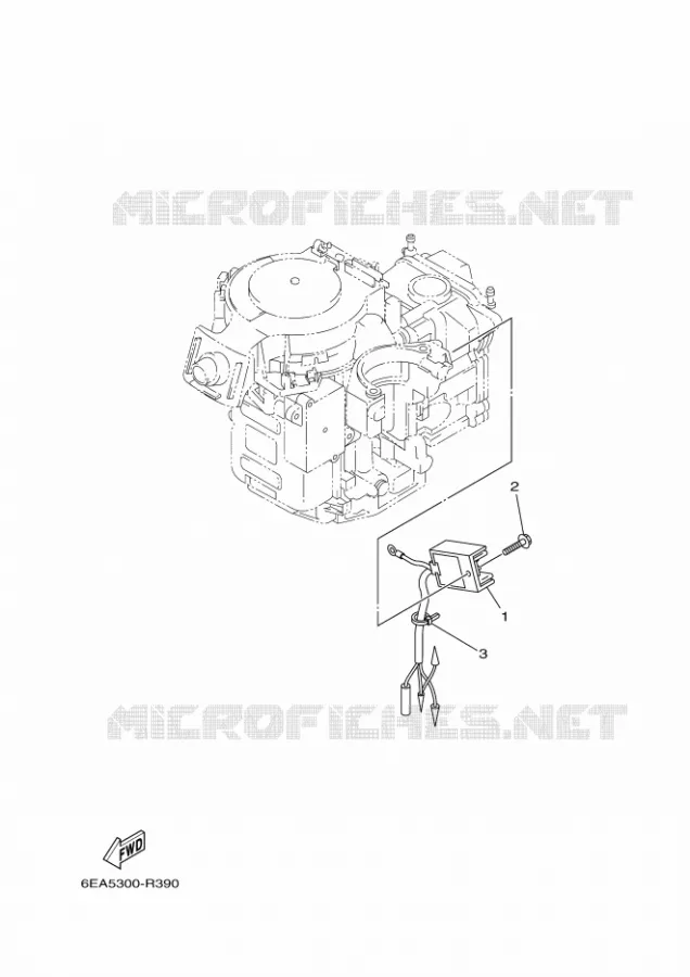 PIÈCES OPTIONNELLES 3 Yamaha OUTBOARD ENGINES 8hp (5.9kW) 2018 F8  F8FMHS