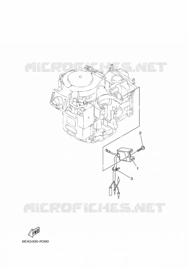 PIÈCES OPTIONNELLES 3 Yamaha OUTBOARD ENGINES 8hp (5.9kW) 2017 F8  F8FMHL