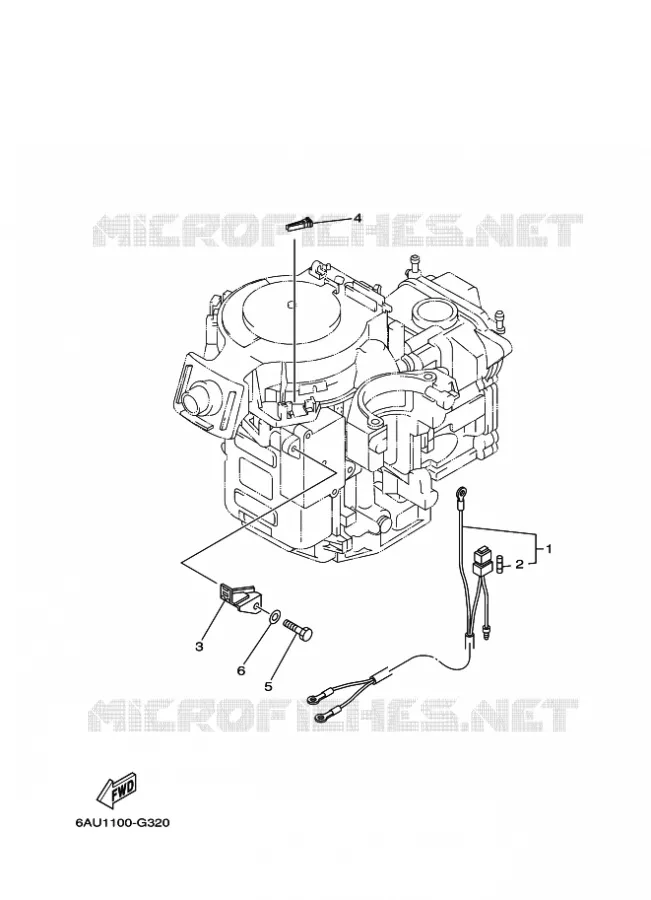 PIÈCES OPTIONNELLES 2 Yamaha OUTBOARD ENGINES 9.9hp (7.3kW) 2011 F9.9  F9.9FMHS