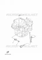 PIÈCES OPTIONNELLES 2 pour Yamaha F9.9J Manual Starter, Tiller Handle, Manual Tilt, Shaft 15