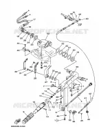 DIRECTION pour Yamaha FT8D Manual Starter, Tiller Handle, Manual Tilt, Shaft 25