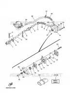 RESERVOIR A ESSENCE pour Yamaha FT8D High Thrust, Manual Starter, Tiller Handle, Manual Tilt, Shaft 20