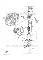 DEMARREUR pour Yamaha FT8D High Thrust, Electric Starter, Remote Control, Manual Tilt, Shaft 20