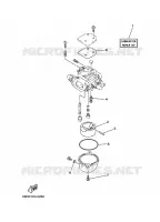 KIT DE REPARATION 2 pour Yamaha FT8D High Thrust, Manual Starter, Tiller Handle, Manual Tilt, Shaft 20