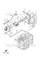 ADMISSION pour Yamaha FT8D 4 Stroke, High Thrust de 2002