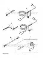 PIÈCES OPTIONNELLES 1 pour Yamaha FT9.9A 4 Stroke High Thrust de 1999