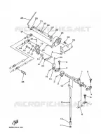 COMMANDE D'ACCELERATEUR pour Yamaha FT9.9D 4 Stroke, High Thrust de 2001