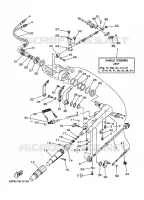 DIRECTION pour Yamaha FT9.9D 4 Stroke, High Thrust de 2001