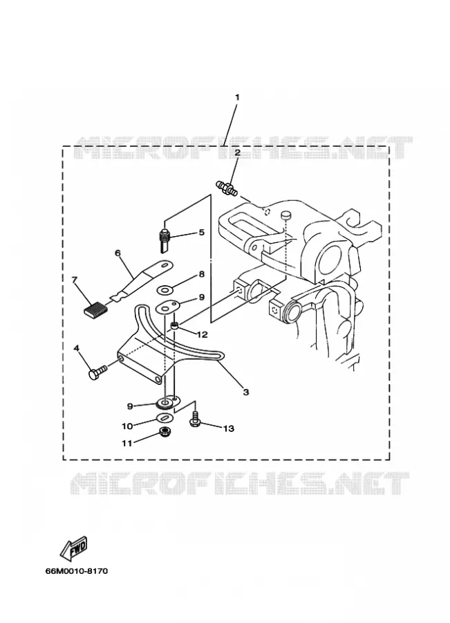 DIRECTION 2 Yamaha OUTBOARD ENGINES 9.9hp (7.3kW) 2001 FT9.9  FT9.9D