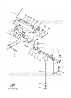 COMMANDE D'ACCELERATEUR pour Yamaha FT9.9D 4 Stroke, High Thrust de 2001