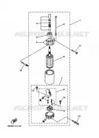 DEMARREUR pour Yamaha FT9.9D 4 Stroke, High Thrust de 2001
