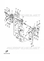 SUPPORT 1 pour Yamaha FT9.9D 4 Stroke, High Thrust de 2001