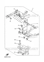 BOITIER DE COMMANDE A DISTANCE pour Yamaha FT9.9D 4 Stroke High Thrust de 2000