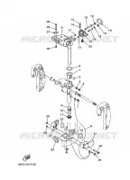 SUPPORT 2 pour Yamaha FT9.9D 4 Stroke High Thrust de 2000