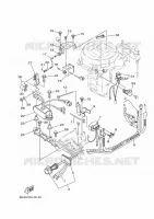 ELECTRIQUE 3 pour Yamaha FT9.9L High Thrust, Electric Starter, Remote Control, Power Tilt, Shaft 20
