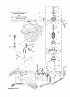 PIÈCES OPTIONNELLES 1 pour Yamaha FT9.9L High Thrust, Manual Starter, Tiller Handle, Manual Tilt, Shaft 20