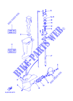 KIT DE REPARATION 2 pour Yamaha 20D 2 Stroke, Manual Starter, Tiller Handle, Manual Tilt de 2008