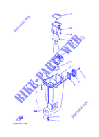 CARTER SUPERIEUR pour Yamaha 20D 2 Stroke, Manual Starter, Tiller Handle, Manual Tilt, Pre-Mixing de 2007