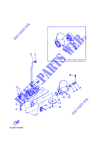 CARTER INFERIEUR ET TRANSMISSION 2 pour Yamaha 20D 2 Stroke, Manual Starter, Tiller Handle, Manual Tilt, Pre-Mixing de 2007