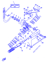 DIRECTION pour Yamaha 20D 2 Stroke, Manual Starter, Tiller Handle de 1998