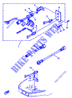 PIÈCES OPTIONNELLES 2 pour Yamaha 20D 2 Stroke, Manual Starter de 1988