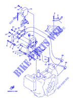 ELECTRIQUE 1 pour Yamaha 25B Manual Starter, Tilller Handle, Manual Tilt, Pre-Mixing, Shaft 15