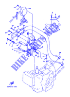 ELECTRIQUE 1 pour Yamaha 25B Manual Starter, Tiller Handle, Manual Tilt, Shaft 20