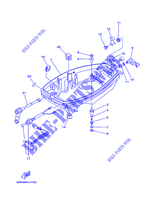 CARENAGE INFERIEUR pour Yamaha 25B Manual Starter, Tilller Handle, Manual Tilt, Shaft 15