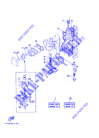 KIT DE REPARATION 1 pour Yamaha 25B Manual Starter, Tiller Handle, Manual Tilt, Pre-Mixing, Shaft 20