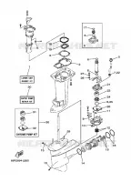 KIT DE REPARATION 2 pour Yamaha 25B 2 Stroke de 2002