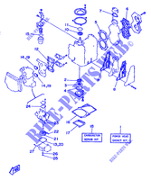 KIT DE REPARATION 1 pour Yamaha 20D 2 Stroke de 1990
