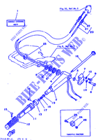 DIRECTION pour Yamaha 25D 2 Stroke de 1985
